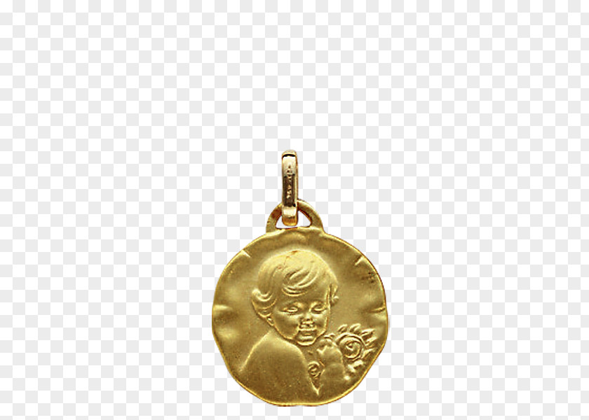 Gold Locket 01504 Bronze PNG