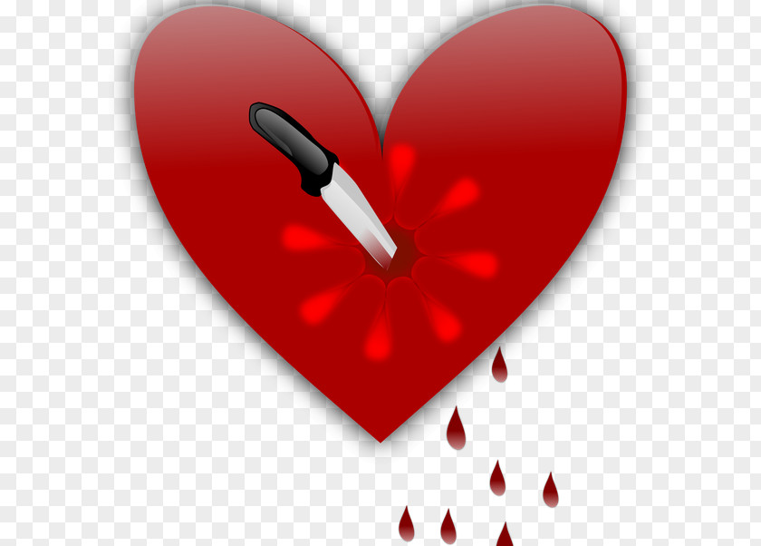 Knife Broken Heart Love Image PNG