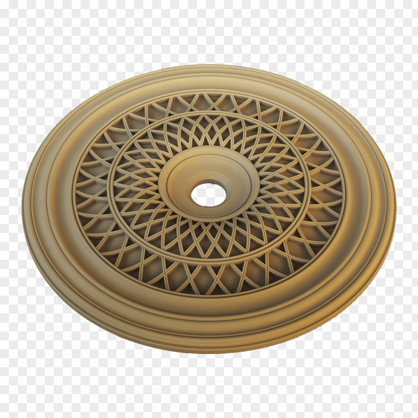 Ring Golden European Suspended Ceiling 3D Computer Graphics Circle PNG