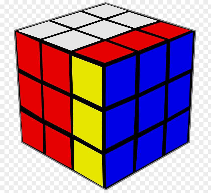 Cube Clip Art White Rubik's Impossible PNG