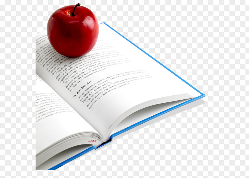 Free Apple To Pull A Book On Creative Graphic Design Wallpaper PNG