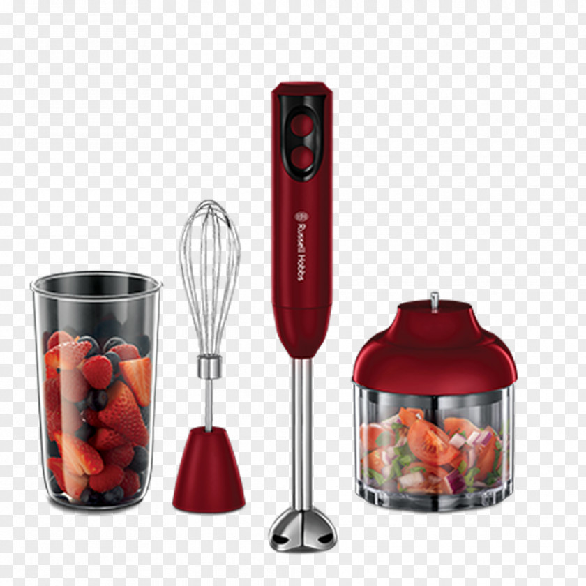 Hand Blender Immersion Russell Hobbs Desire 3 In 1 18986 Rosso 3-in-1 PNG