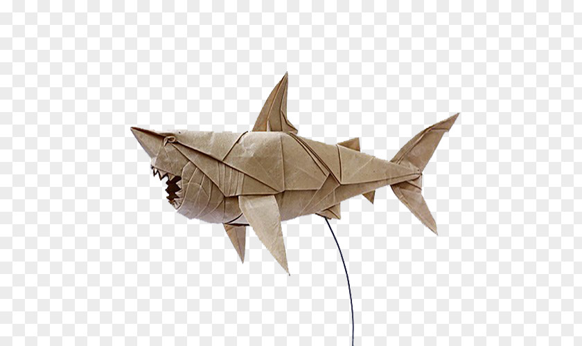 White Origami Shark Great Paper INCREDIBLE ORIGAMI PNG