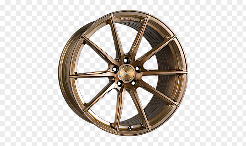 Car Vertini Wheels Custom Wheel Forging Bronze PNG