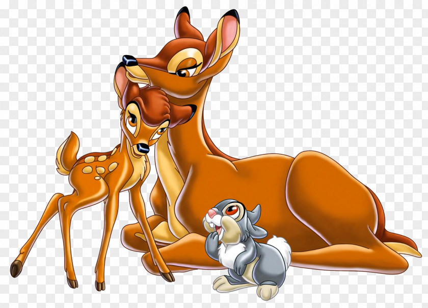 Disney Pluto Bambi's Children, The Story Of A Forest Family Faline Thumper Mother PNG