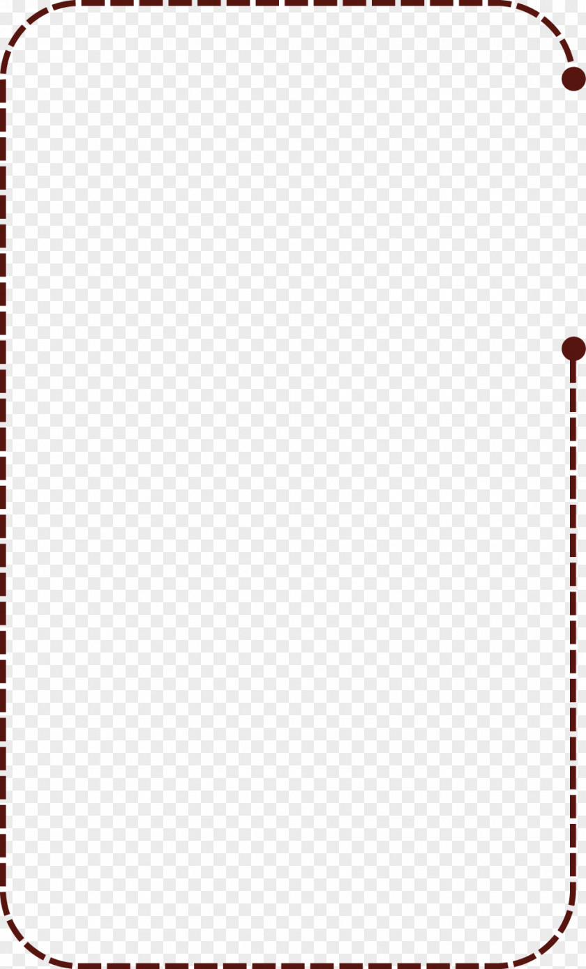 Dotted Line Text Box Area Pattern PNG