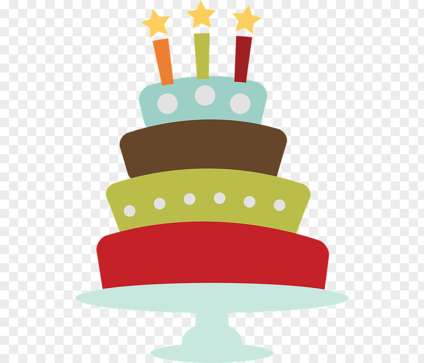 Pastel Birthday Cake Clip Art PNG