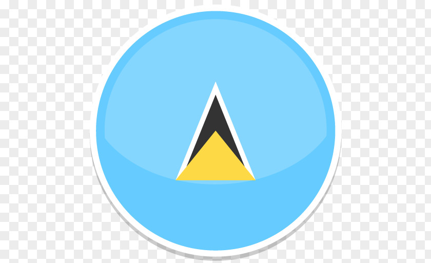 Saint Lucia Triangle Area Symbol Brand PNG