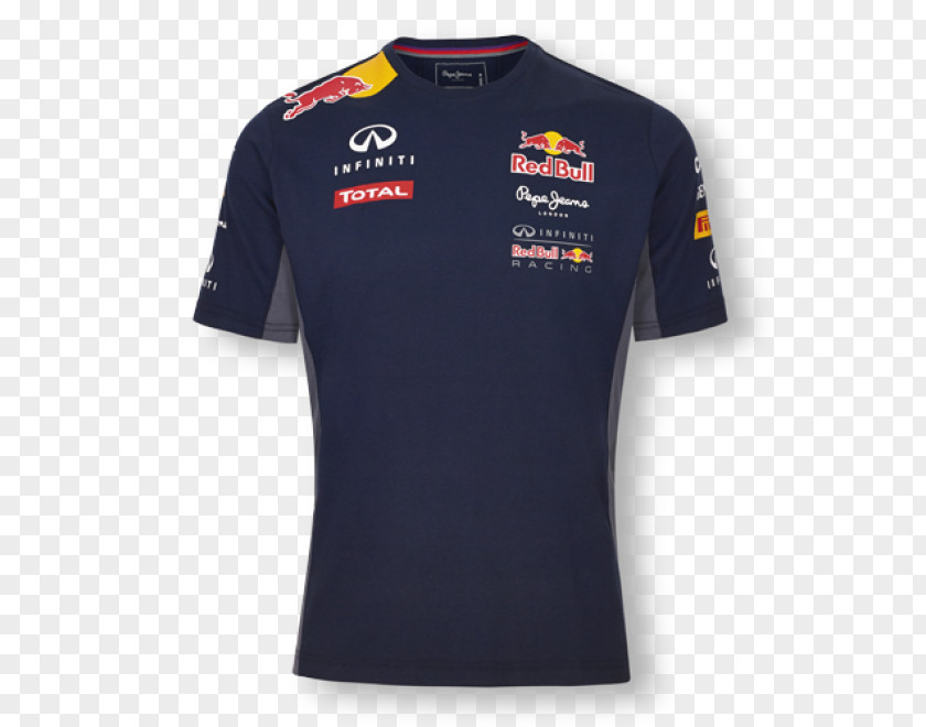 T-shirt Red Bull Racing Formula 1 Polo Shirt Clothing PNG