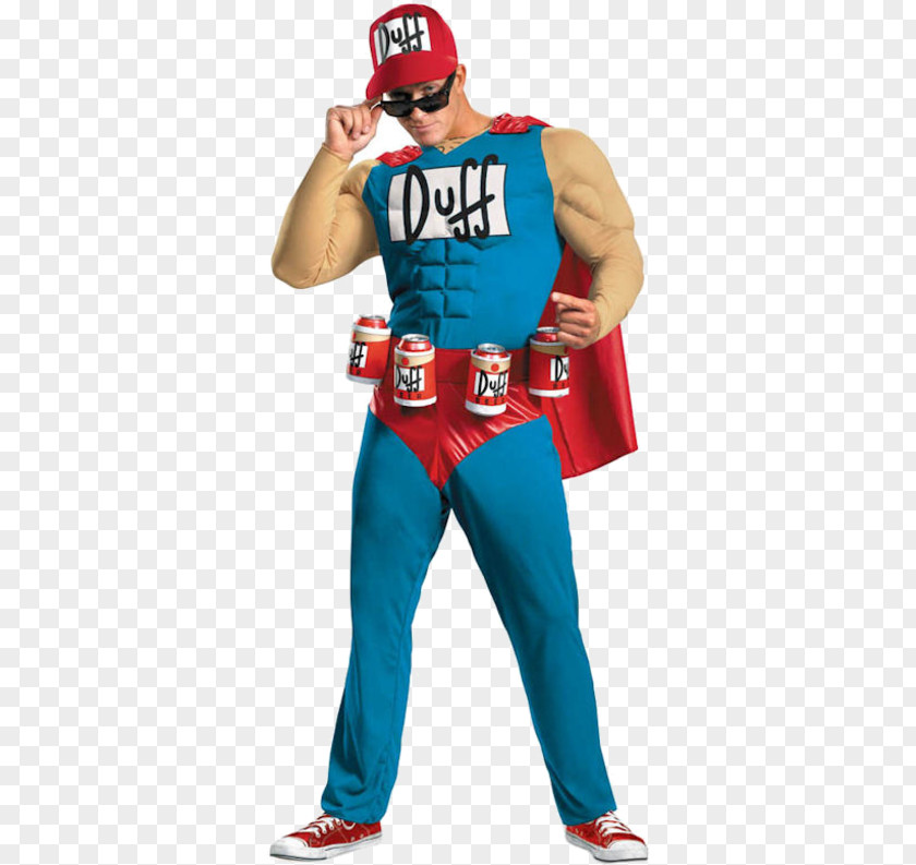 T-shirt Waiting For Duffman Costume Party Halloween PNG