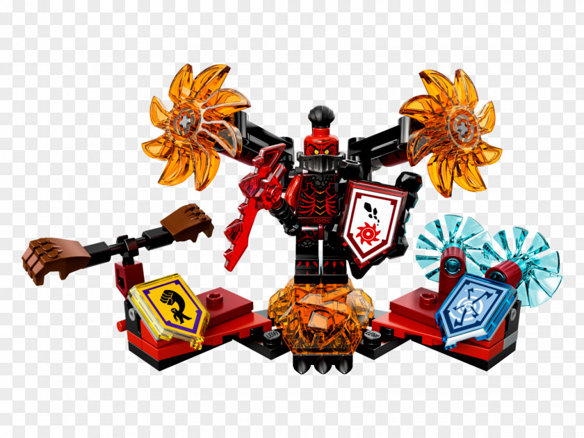 Toy LEGO 70338 NEXO KNIGHTS Ultimate General Magmar Lego Minifigures 70339 Flama PNG
