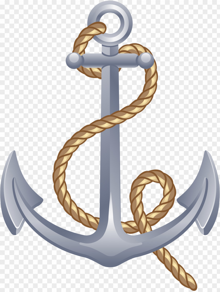 Anchor Sailing Ship Clip Art PNG