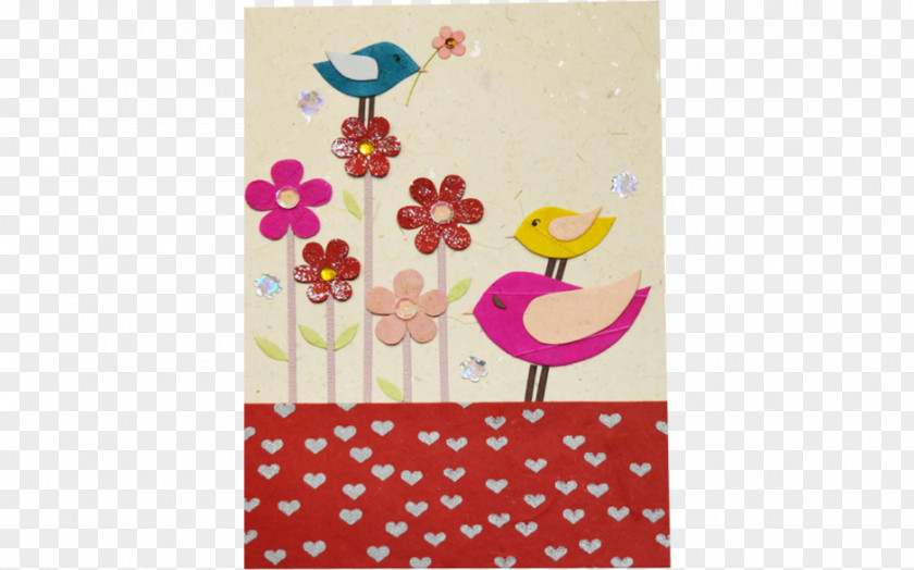 Little Birds Greeting & Note Cards Visual Arts Textile Product Rectangle PNG