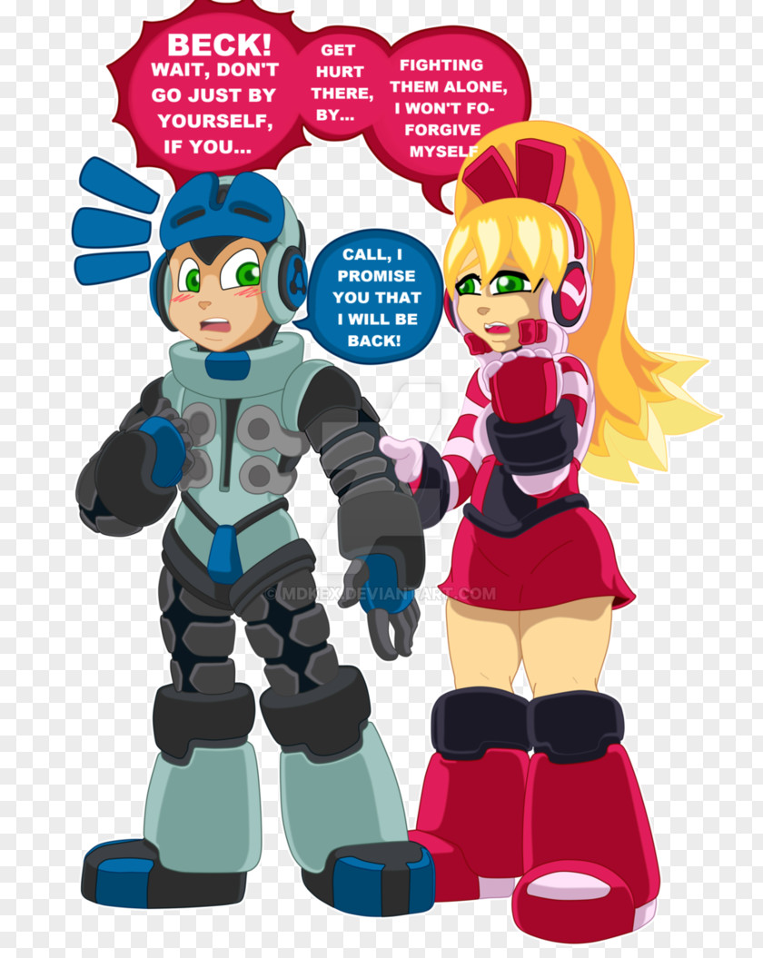 Mighty No. 9 Artist Character PNG