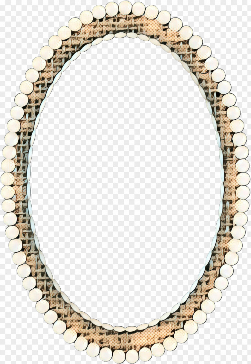 Oval Body Jewelry Vintage Background PNG