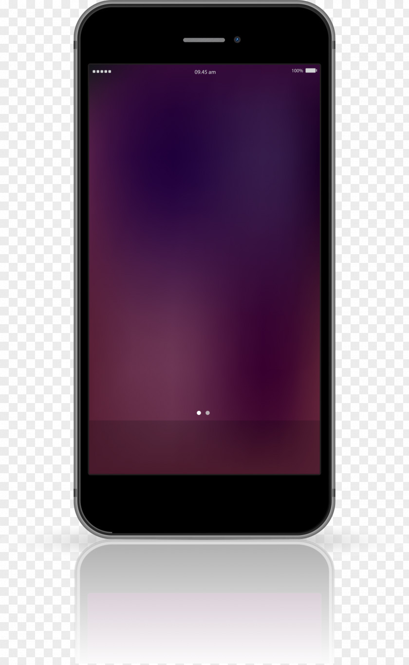 Purple Digital Mobile Phone Feature Smartphone Clip Art PNG