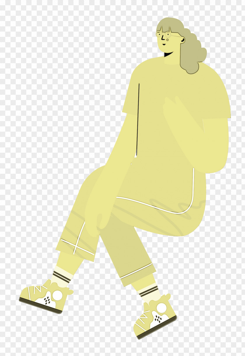 Shoe Skateboarding Yellow Font Sitting PNG