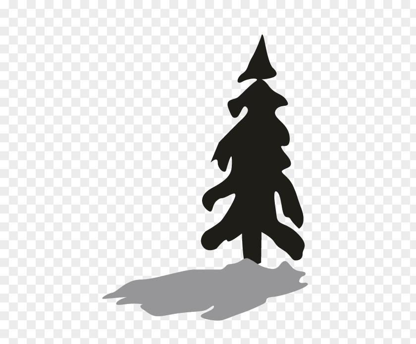 Christmas Tree Day Clip Art Silhouette PNG