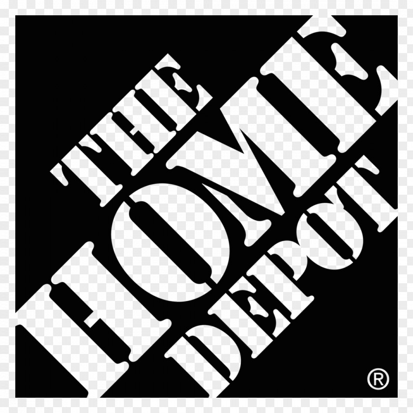 HomeDepot Black Logo The Home Depot Font PNG