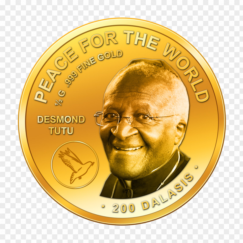 Nobel Prize Coin Gambian Dalasi Gold Fridtjof Nansen PNG