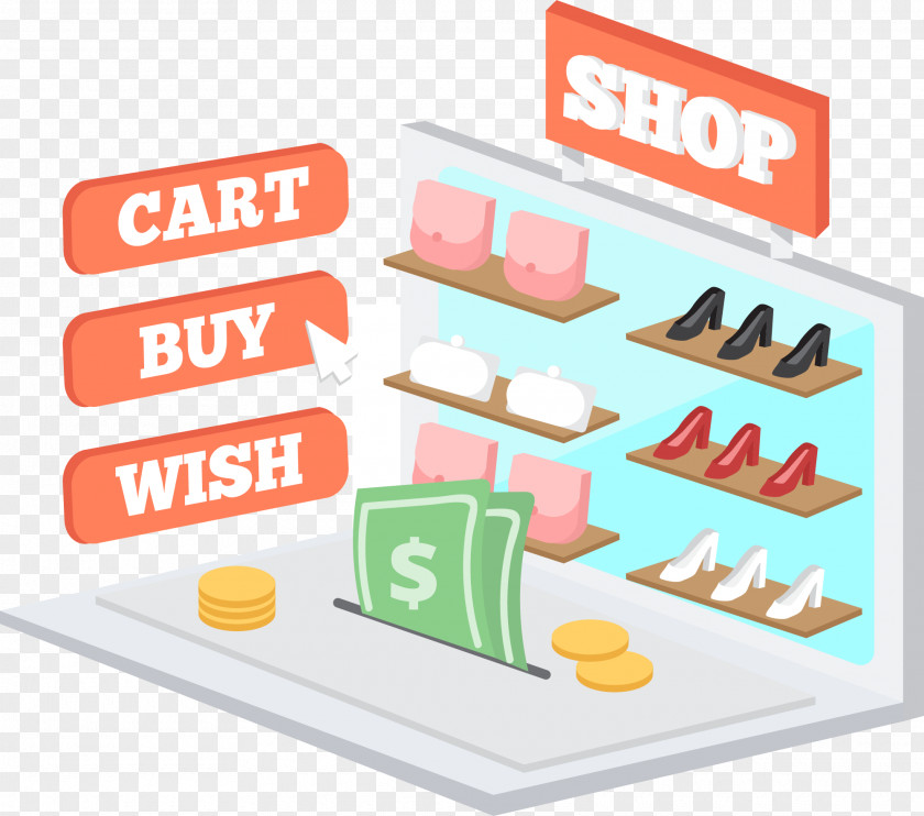 Online Store To Buy Shoes Shopping Sales E-commerce PNG