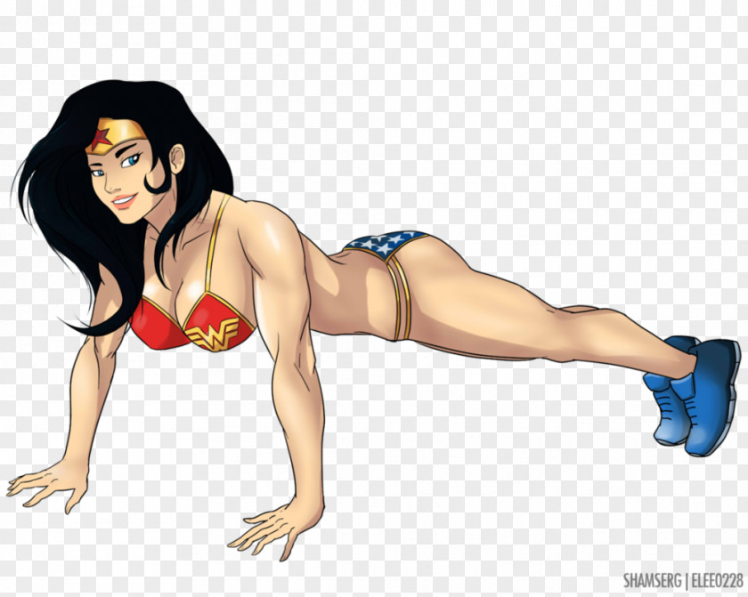 Wonder Woman Diana Prince Superman Ares DC Comics Art PNG