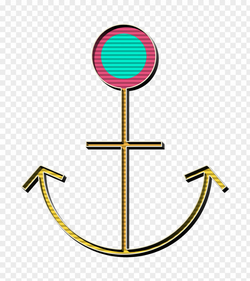 Anchor Icon Navy Pirates PNG