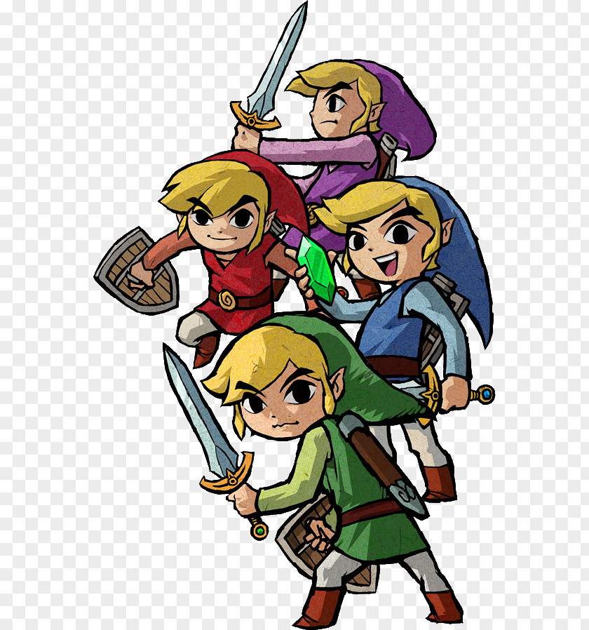 Nintendo The Legend Of Zelda: A Link To Past And Four Swords Adventures Majora's Mask Minish Cap PNG