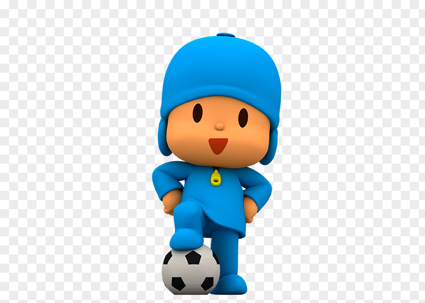 Pocoyo Brazil Super Football Player Animation PNG