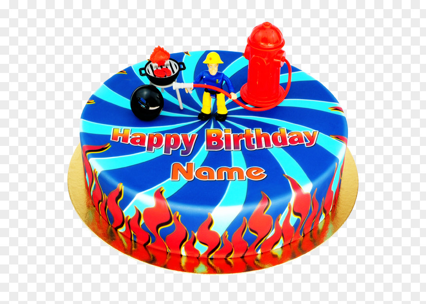 Sam Le Pompier Birthday Cake SUPERTORTE.DE Decorating PNG