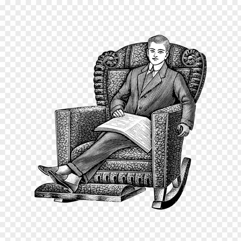 Chair Recliner Rocking Chairs Wing Clip Art PNG