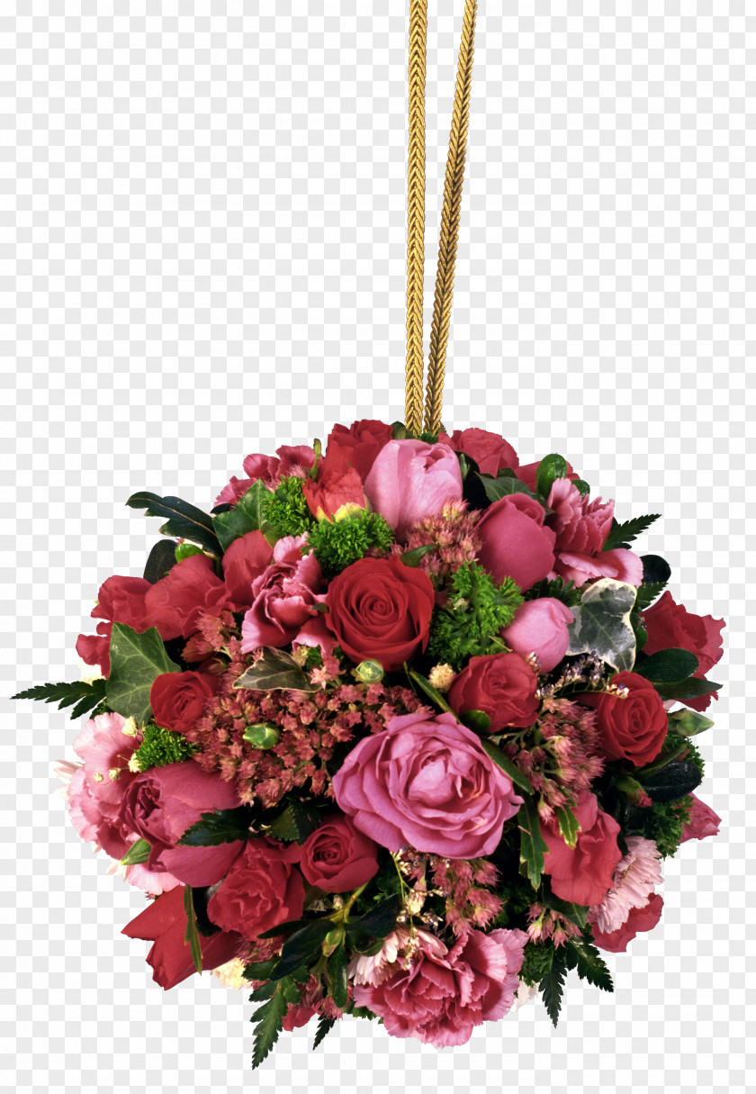Hanging Flower Bouquet Clip Art PNG