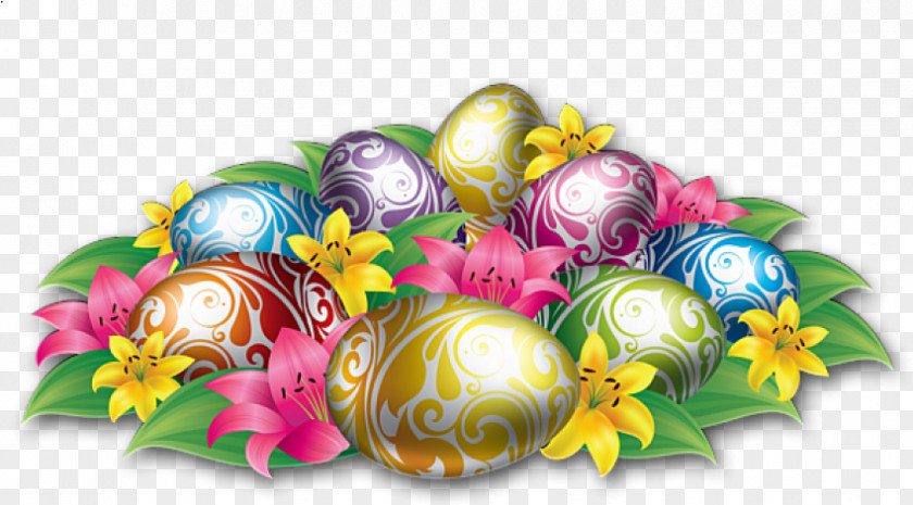 Ornament Egg Easter Background PNG