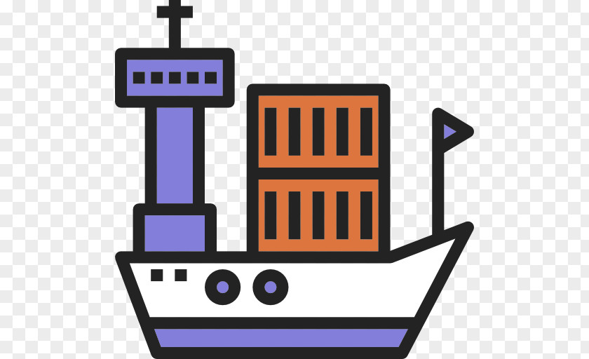 Ship Cargo Sailboat Container PNG