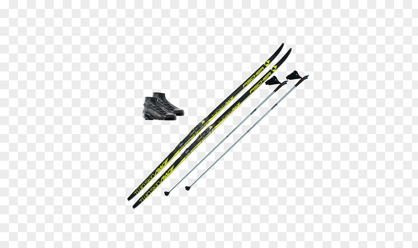 Ski Poles Cross-country Skiing Boots PNG