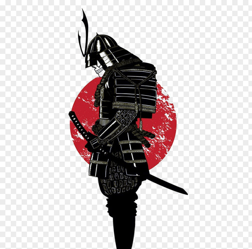 Kragen Auto Parts Sign Japanese Armour Samurai Illustration Image PNG