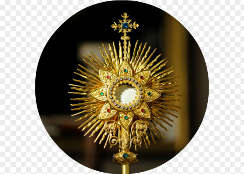 Monstrance Eucharistic Adoration Corpus Christi PNG