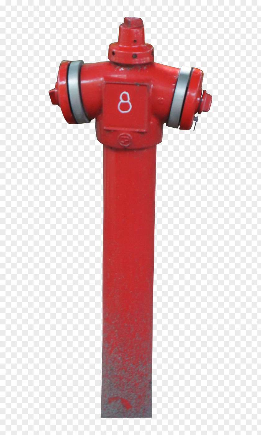 Pretty Red Fire Hydrant Firefighter PNG