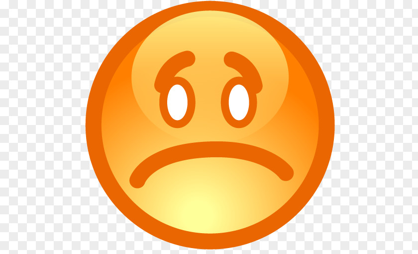 Sad Smiley Emoticon Icon PNG