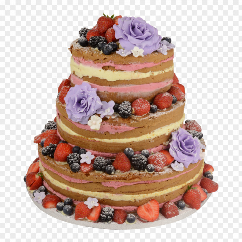 Wedding Cake Buttercream Fruitcake Pound Torte PNG