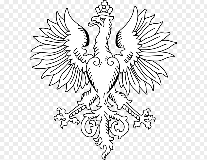 Eagle Heraldry Congress Poland Kingdom Of German Empire Second Polish Republic Coat Arms PNG