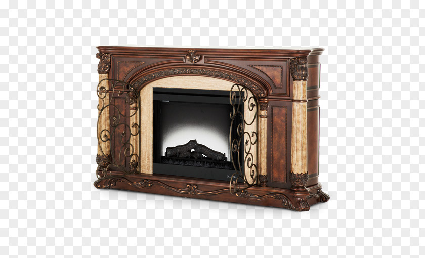 Electric Fireplace Furniture Hearth Insert PNG