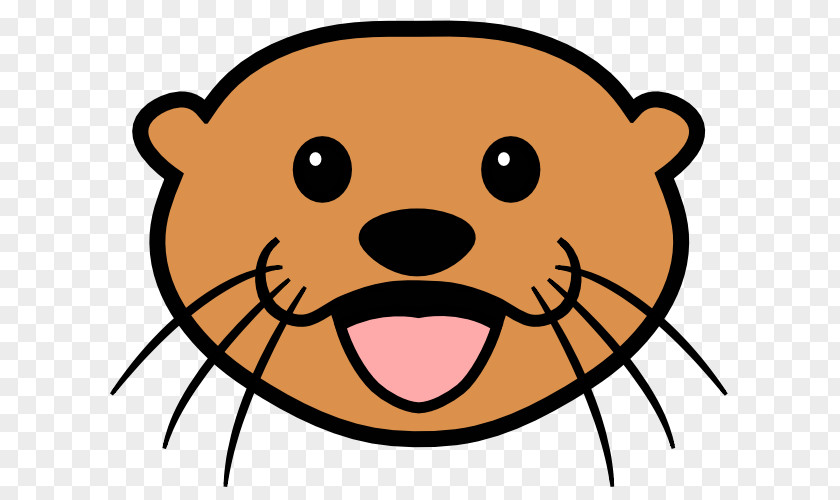 Otter Sea Cartoon Clip Art PNG