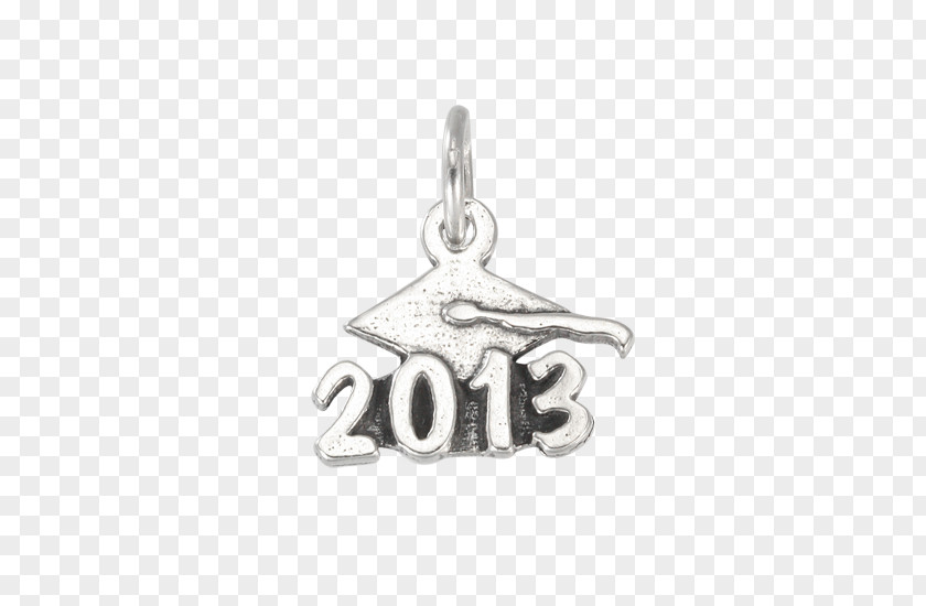 Silver Graduation Sterling Charm Bracelet Locket Jewellery PNG