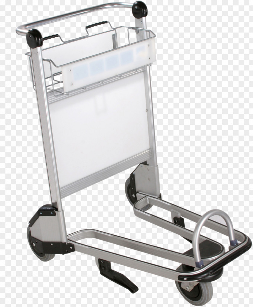 Suitcase Baggage Cart Trolley PNG