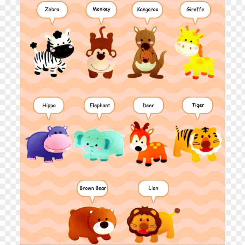 Animal Family Material Line Font PNG