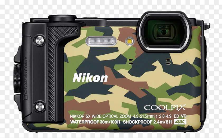 Dnn Point-and-shoot Camera Nikon Photography Camouflage PNG