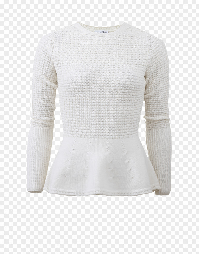 Knit Long-sleeved T-shirt Shoulder Sweater PNG