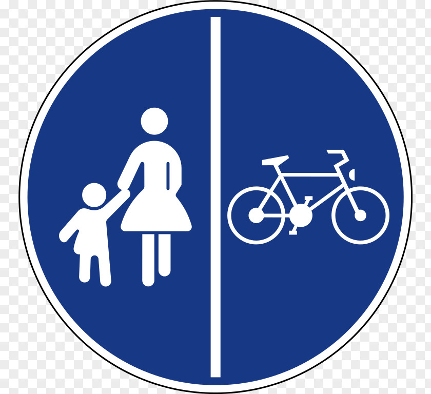 Road 自転車専用道路 Traffic Sign Bildtafel Der Verkehrszeichen In Slowenien 普通自転車 PNG