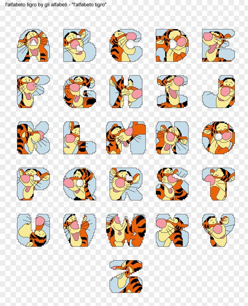 Winnie The Pooh Tigger Winnie-the-Pooh Piglet Eeyore Alphabet PNG
